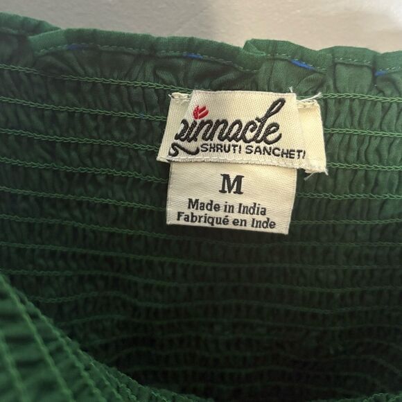 Anthropologie Pinnacle by Shruti Sancheti Smocked A-Line Midi Dress - Picture 5 of 6